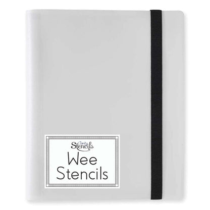 Wee Stencils White Folder