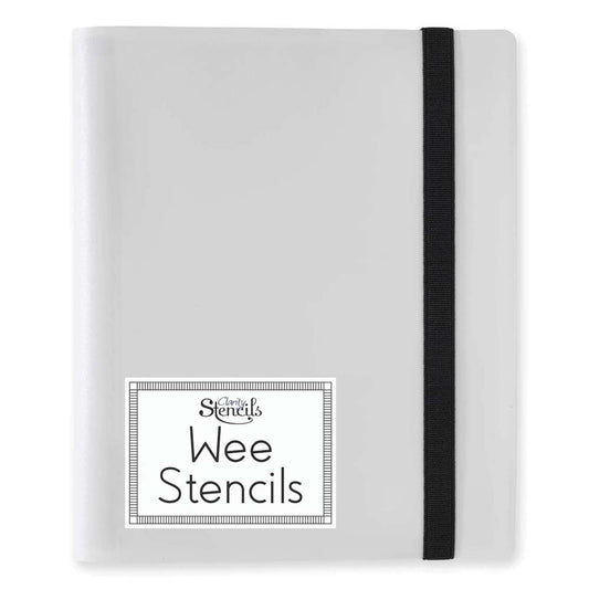 Wee Stencils White Folder