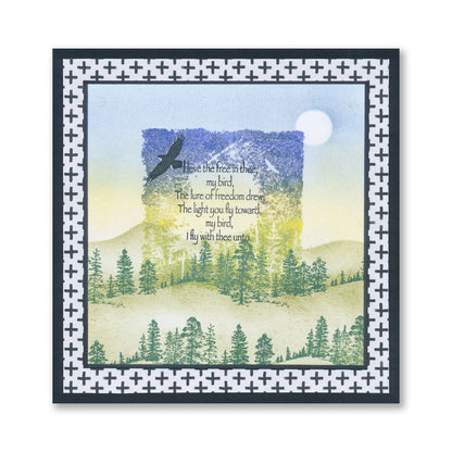 Wild Frame A5 Stamp Set