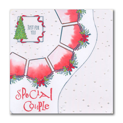 KISS by Clarity - Winter Tags & Frames A6 Stamp Set