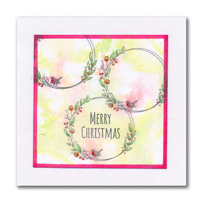 KISS by Clarity - Winter Tags & Frames A6 Stamp Set