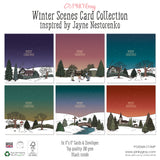 Winter Scenes Card Collection - Inspired by Jayne Nestorenko