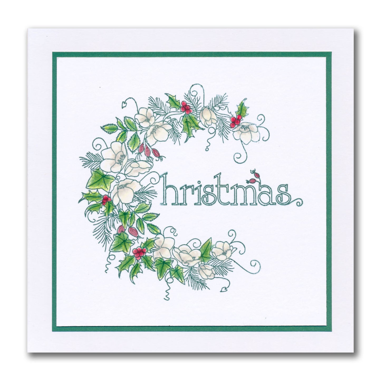 Linda's Christmas Compendium - Part 3 A6 Stamp Collection