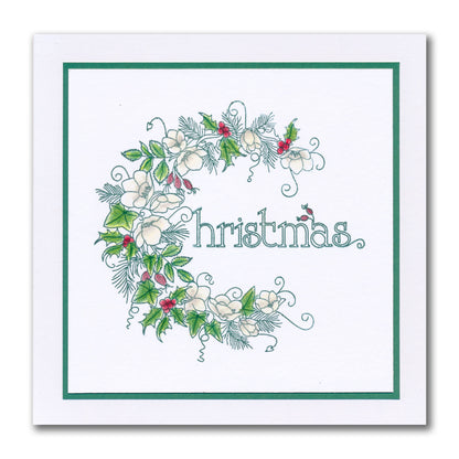 Linda's Christmas Compendium - Part 3 A6 Stamp Collection