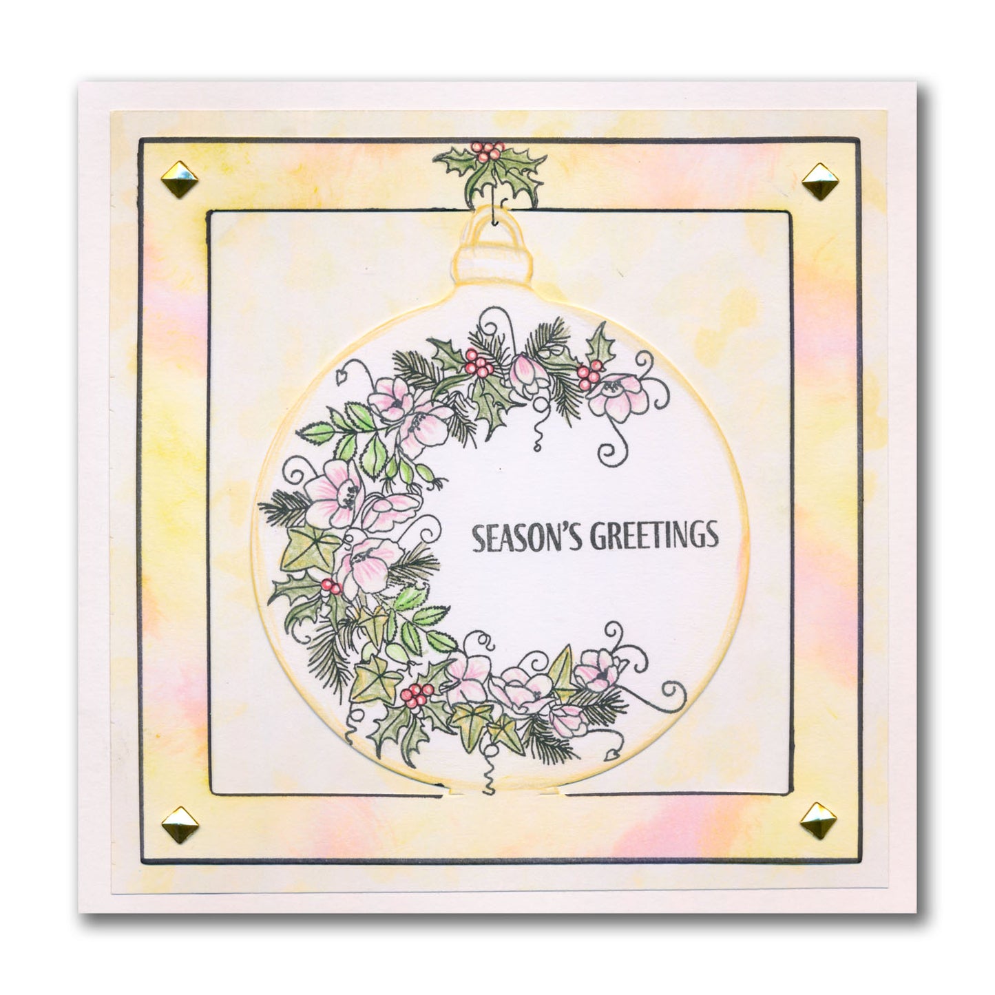 Linda's Christmas Compendium - Part 3 A6 Stamp Collection