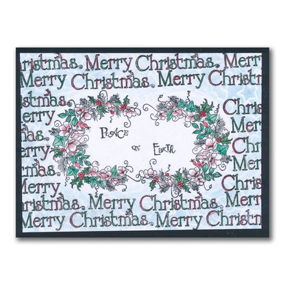 Linda's Christmas Compendium - Part 3 A6 Stamp Collection