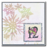 Bijou Barbara's 12 Days of Christmas, Verses & Backdrop Stamp Collection