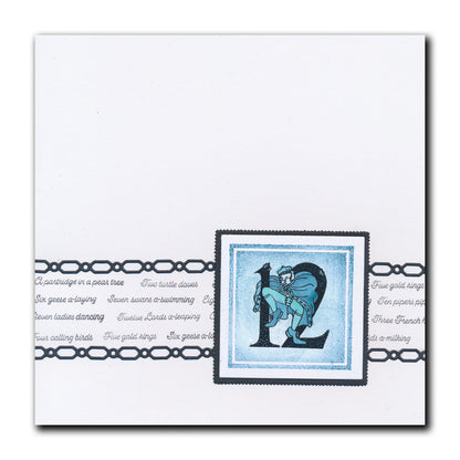 Bijou Barbara's 12 Days of Christmas A5 Stamp Set