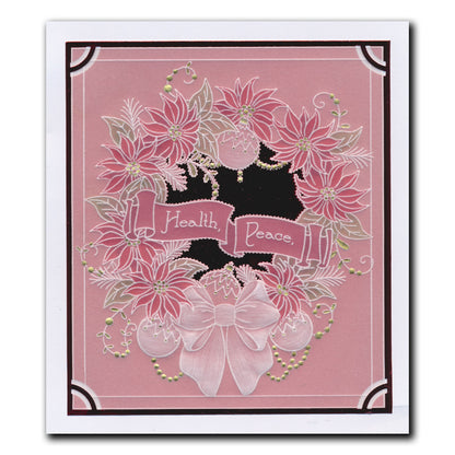 Linda's Christmas Banners A5 Square Groovi Plate