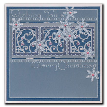 Linda's Build a Wreath A4 & A5 Square Groovi Plate Collection