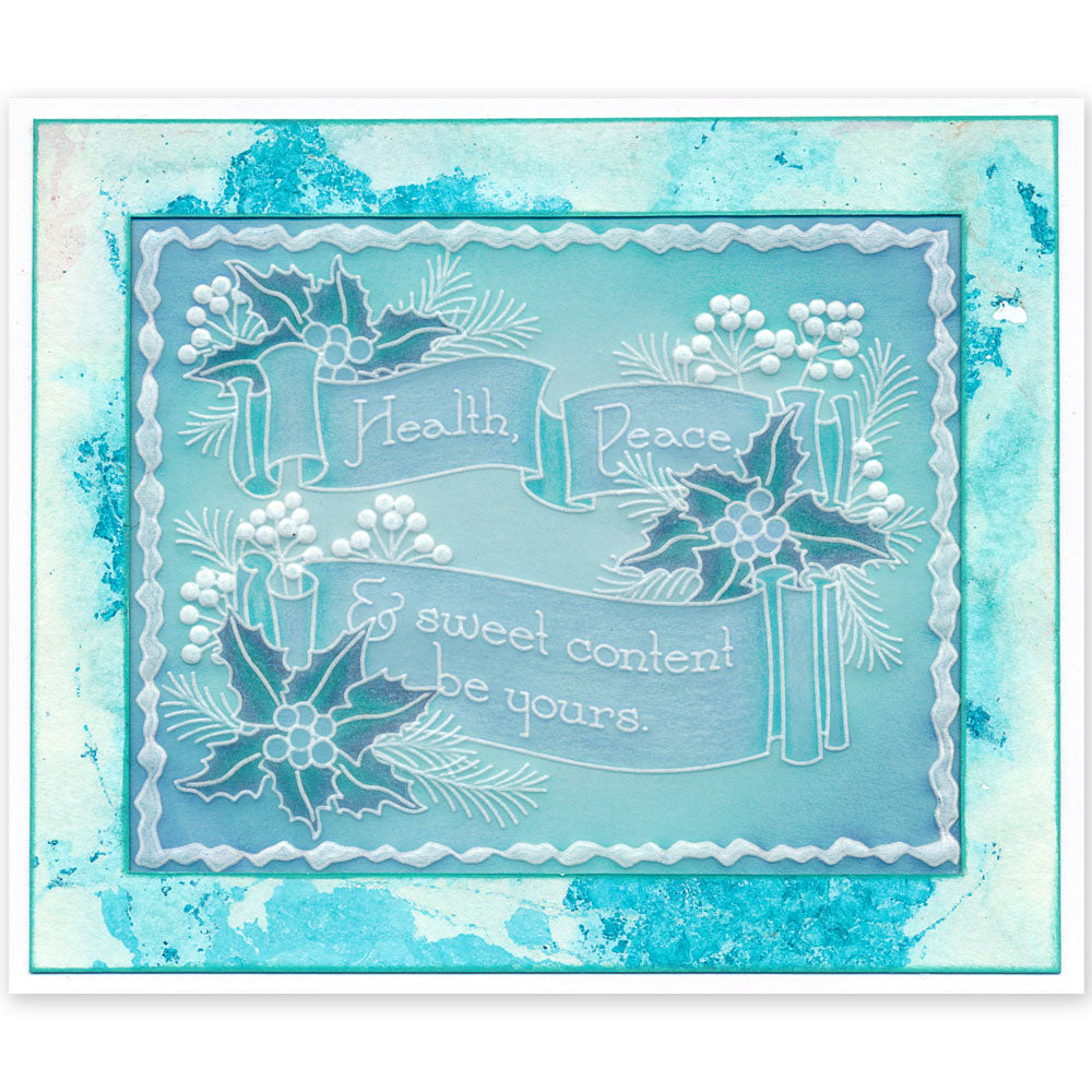 Linda's Build a Wreath A4 & A5 Square Groovi Plate Collection