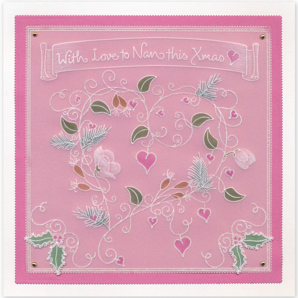 Linda's Build a Wreath A4 & A5 Square Groovi Plate Collection