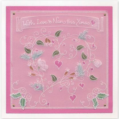 Linda's Build a Wreath A4 & A5 Square Groovi Plate Collection