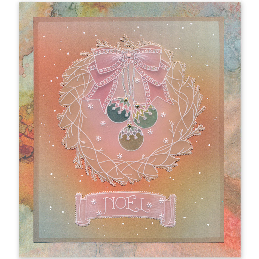 Linda's Build a Wreath A4 & A5 Square Groovi Plate Collection