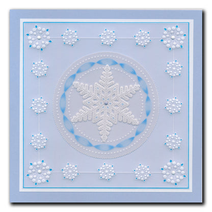 Tina's Small Christmas Corners A5 Square Groovi Plate Quartet