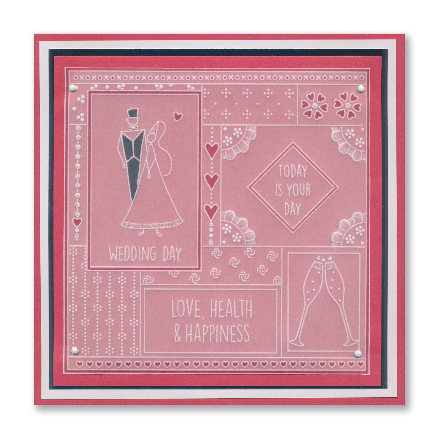 Picture This: I'd Be Lost Without You Triangle People Set 2 A4 Groovi Plate