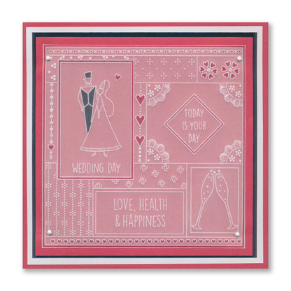 Picture This: I'd Be Lost Without You Triangle People Set 2 A4 Groovi Plate