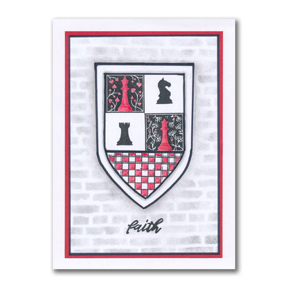 Chess Pieces A5 Stamp Set