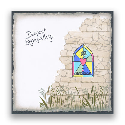 Christmas Windows A5 Stamp Set