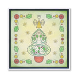 Paper Stitch by Clarity - 09 - Holly Christmas Tree Embroidery Card Pack