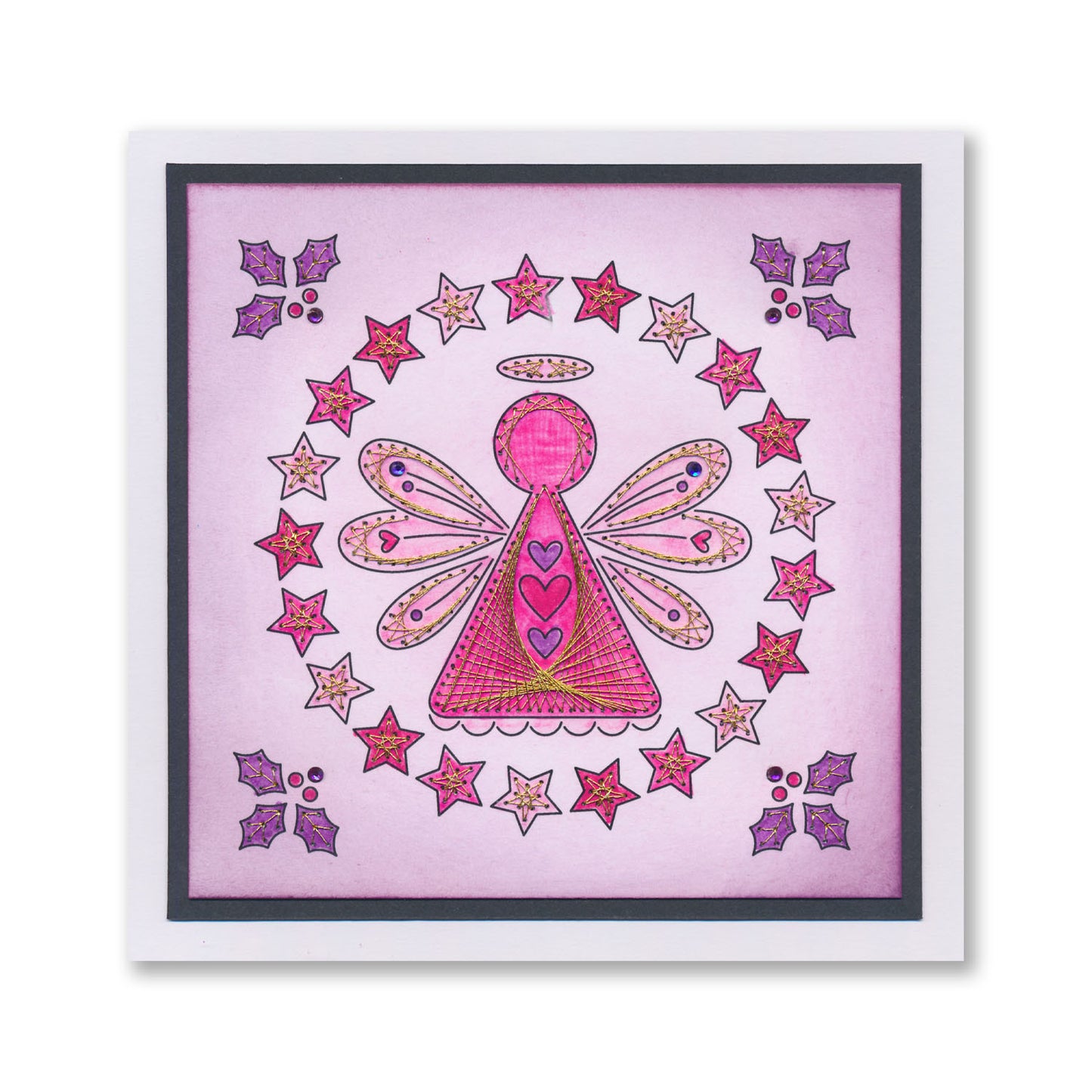 Paper Stitch by Clarity - Festive Embroidery Card Packs