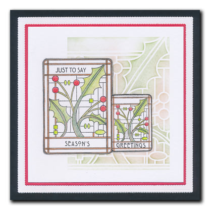 Bijou Art Nouveau Collection A4 Stamp Set