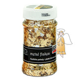 Metal Flakes - Variegated Gold & Silver (M6)