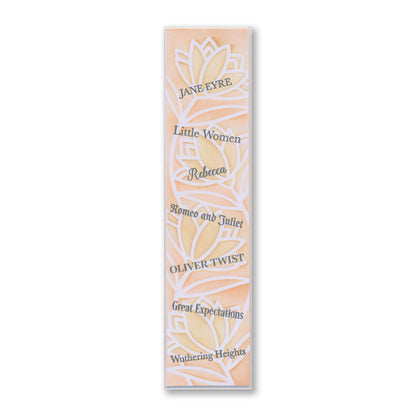 Decorative Panels Stencil Collection - Set 1 - Lotus, Alliums, Butterfly Swirls & Ginkgo