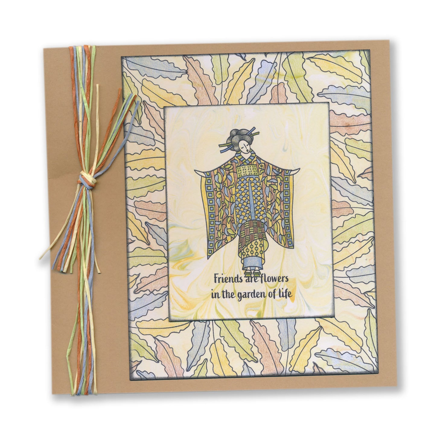 Barbara's SHAC Geisha Doodle A5 Stamp & Mask Set