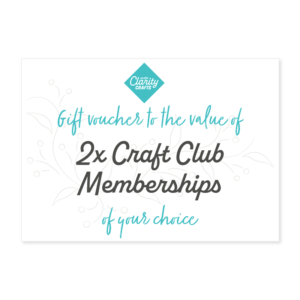 Gift Card for Subscription to 2 Craft Clubs