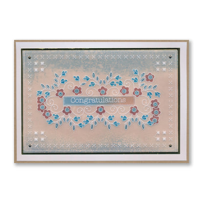 Occasion Sentiments Panels A5 Square Groovi Plate