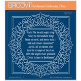 Midi Framed Christmas Hymns - Hark! the Hearld Angel Sings Midi Groovi Plate