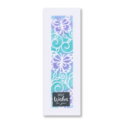 Decorative Panels Stencil Collection - Set 1 - Lotus, Alliums, Butterfly Swirls & Ginkgo