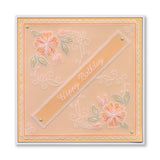 Occasion Sentiments & Panels A4 & A5 Square Groovi Plate Duo
