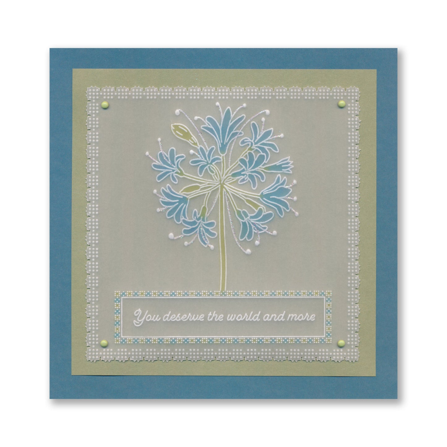 Occasion Sentiments & Panels A4 & A5 Square Groovi Plate Duo