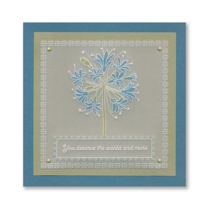 Occasion Sentiments & Panels A4 & A5 Square Groovi Plate Duo