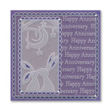 Occasion Sentiments & Panels A4 & A5 Square Groovi Plate Duo