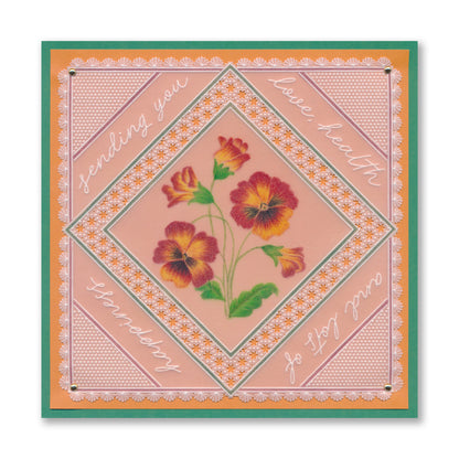 Groovi Grid Overlay A5 Square Groovi Plate Collection with FREE A5 Parchment Worth £10.49