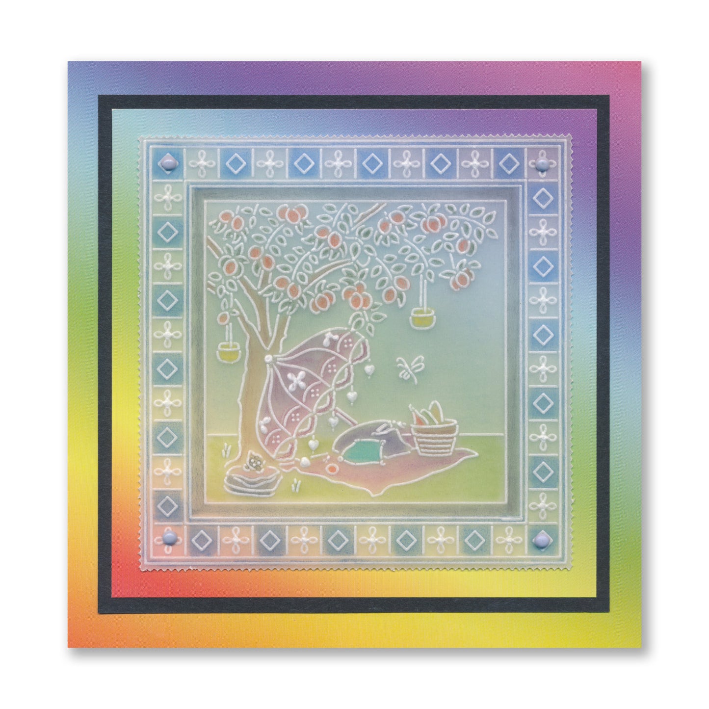 Linda's Summer Sampler A4 Groovi Plate