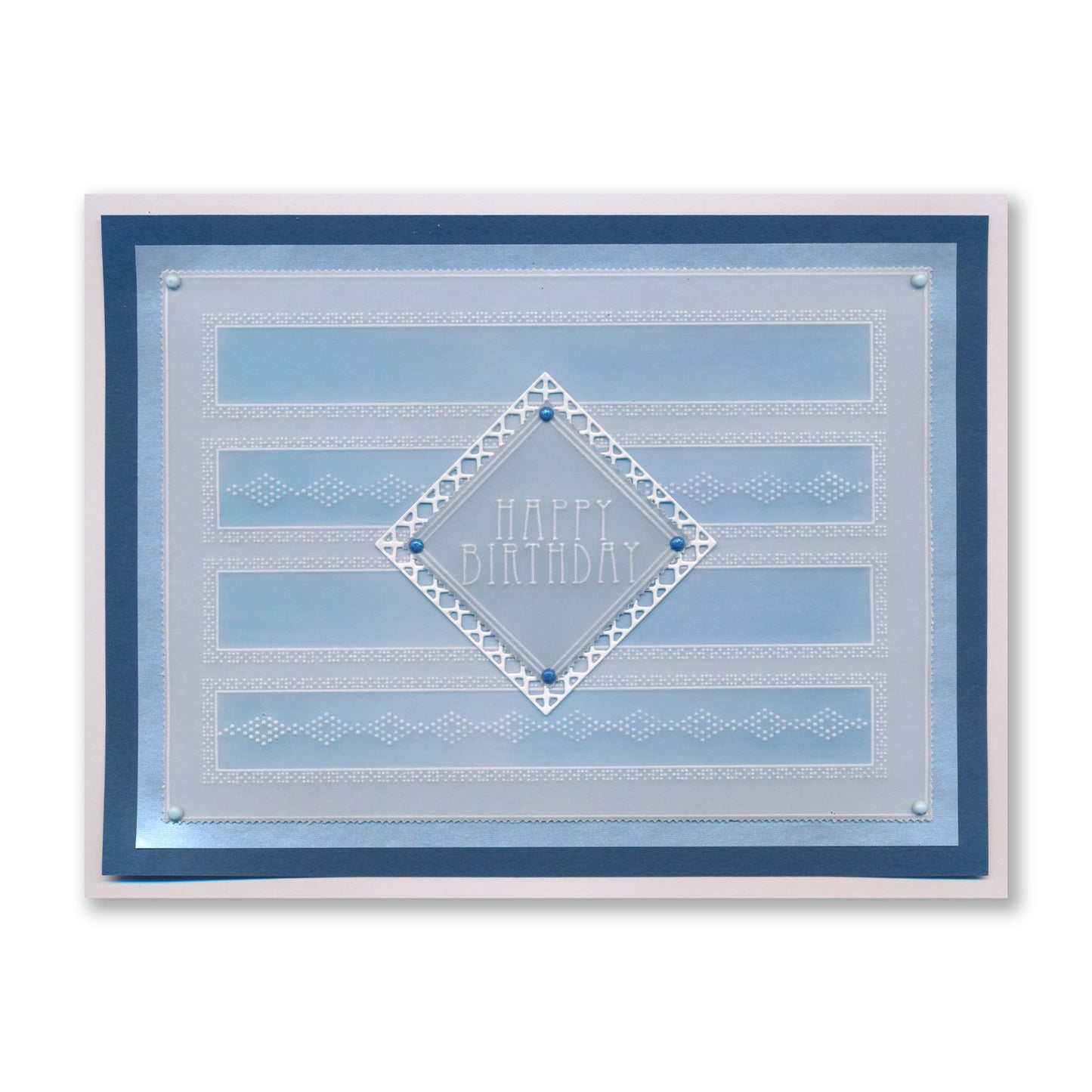 Occasion Sentiments Panels A5 Square Groovi Plate