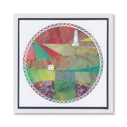 Countryside, Lighthouse & Viaduct Collage Die Collection