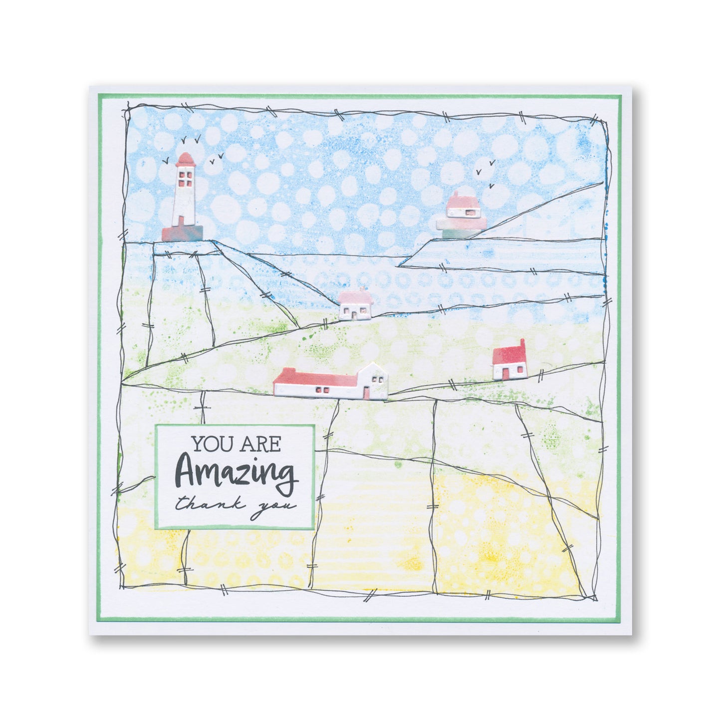 Lighthouse Collage Die Set