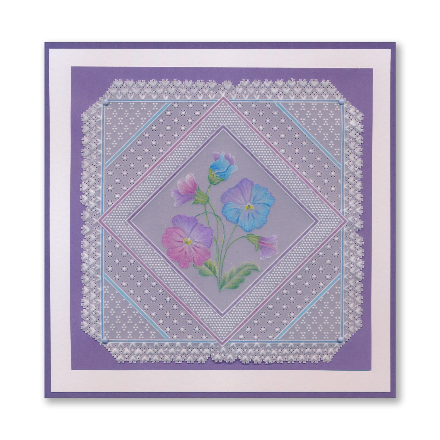 Groovi Grid Overlay A5 Square Groovi Plate Collection with FREE A5 Parchment Worth £10.49