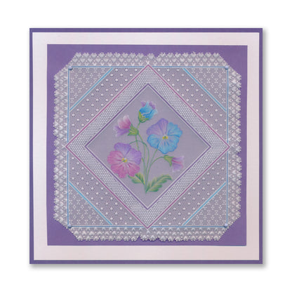 Groovi Grid Overlay A5 Square Groovi Plate Collection with FREE A5 Parchment Worth £10.49
