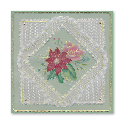 Groovi Grid Overlay A5 Square Groovi Plate Collection with FREE A5 Parchment Worth £10.49