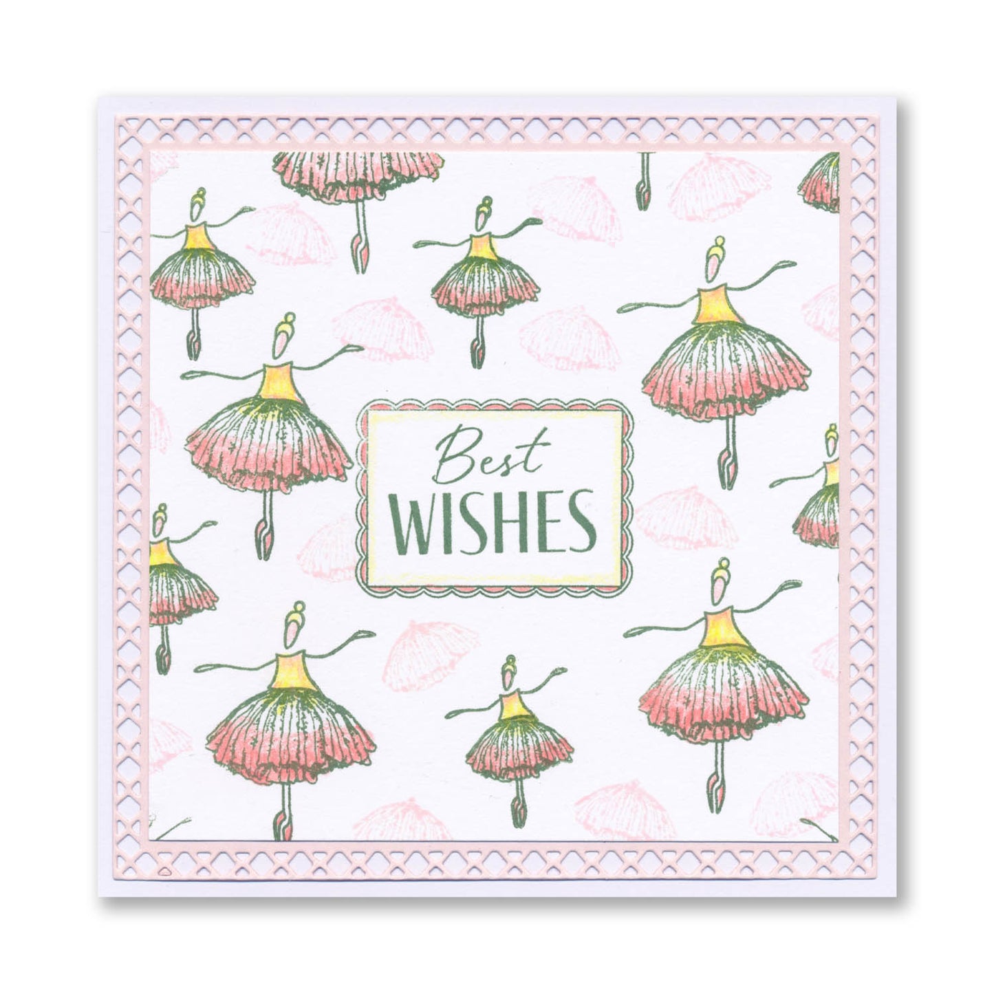 Barb's SHAC Dancing Girls, Dotted Blooms & Sentiments Stamp Collection