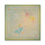 Mel's A Touch of Magic A5 Square Groovi Plate