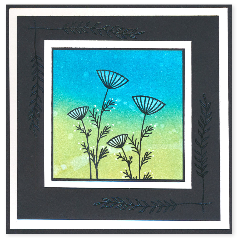 Meadow Grasses A5 Square Stamp Set