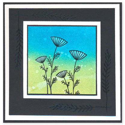 Meadow Grasses A5 Square Stamp Set