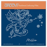 Millie - Sprite Poppet A6 Square Groovi Plate